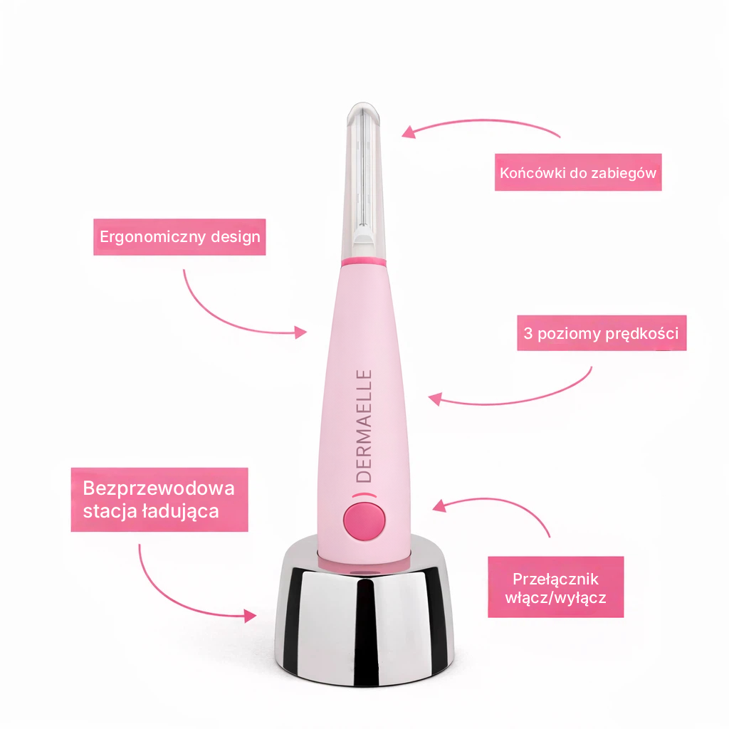 Soniczne urządzenie do dermaplaningu