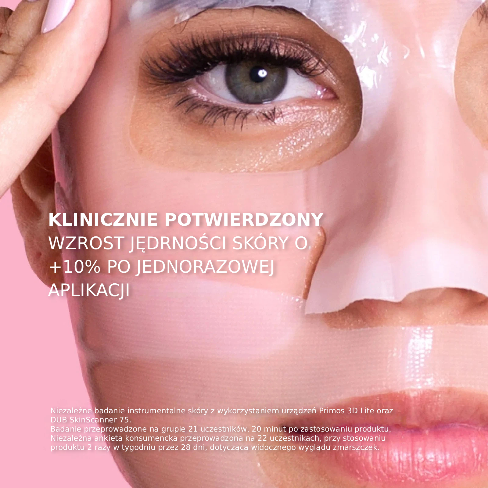 Hydrożelowa maska do twarzy