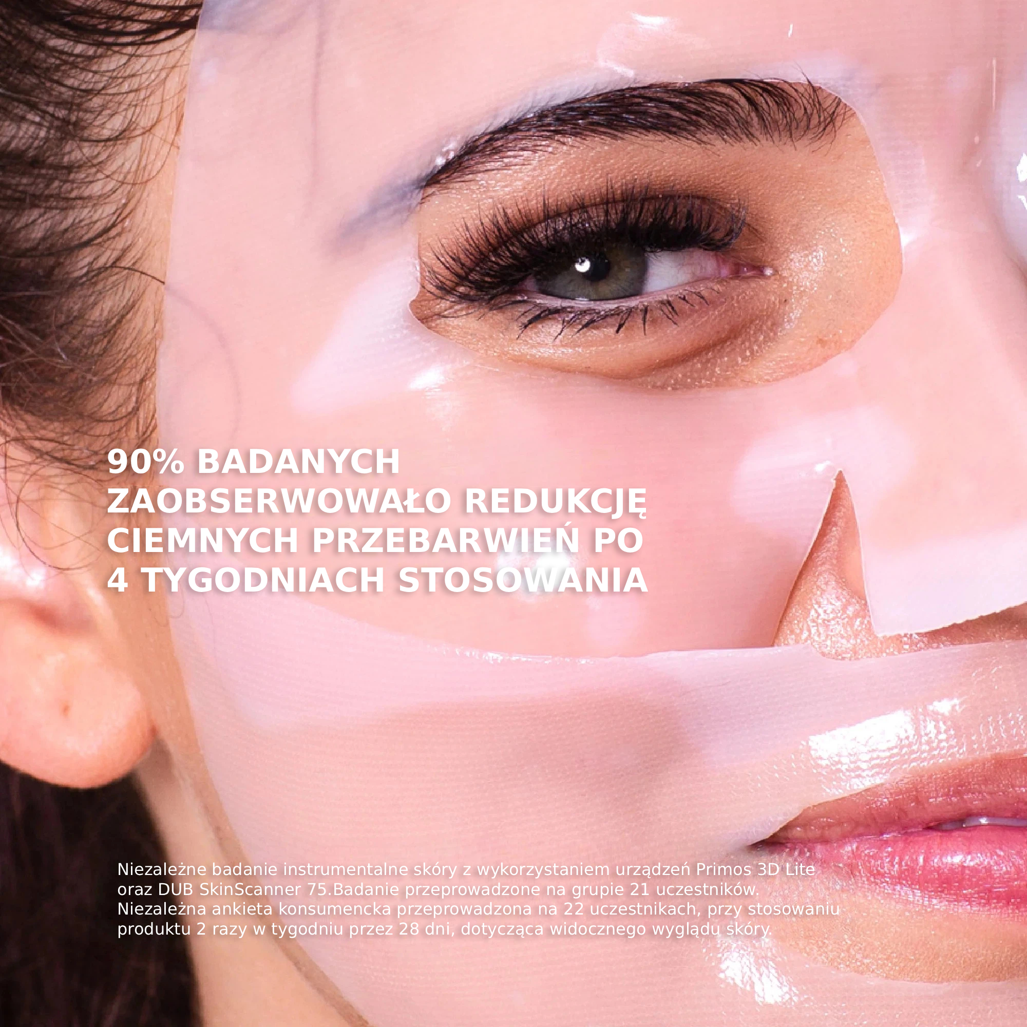 Hydrożelowa maska do twarzy